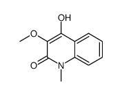 4-Hydroxy-3-Methoxy-1-Methylquinolin-2(1H)-one结构式