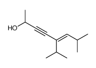 7-methyl-5-propan-2-yloct-5-en-3-yn-2-ol结构式