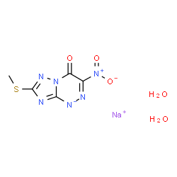 Triazavirin Structure