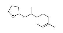 2-[2-(4-methylcyclohex-3-en-1-yl)propyl]tetrahydrofuran Structure