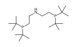 Bis[2-(di-tert-butylphosphino)ethyl]amine Structure