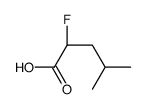 (2S)-2-Fluoro-4-methylpentanoic acid结构式