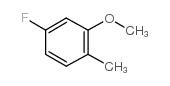 5-氟-2-甲基苯甲醚结构式