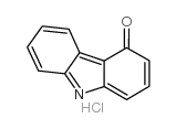 9-甲基-3-(二甲胺基)甲基-1,2,3,9-四氢-4H-咔唑-4-酮盐酸盐结构式