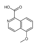 5-methoxyisoquinoline-1-carboxylic acid结构式