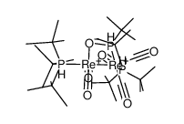 [Re2(CO)5(P(t-Bu)3)(μ-P(t-Bu)2O)(P(t-Bu)2H)(μ-H)]结构式