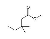 3,3-二甲基戊酸甲酯结构式