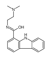 N-[2-(dimethylamino)ethyl]-9H-carbazole-1-carboxamide结构式