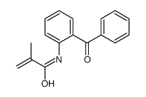 N-(2-benzoylphenyl)-2-methylprop-2-enamide Structure