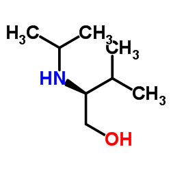 (S)-2-异丙氨基-3-甲基-1-丁醇结构式