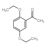 2' 5'-DIETHOXYACETOPHENONE Structure