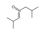 2-methyl-N-(2-methylpropyl)propan-1-imine oxide结构式