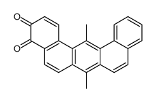 7,14-dimethylbenzo[m]tetraphene-3,4-dione Structure