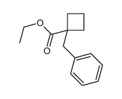 1-苄基环丁烷羧酸乙酯结构式