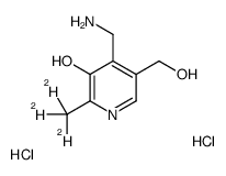 Pyridoxamine-methyl-d3 dihydrochloride Structure