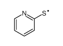pyridine-2-ylsulfanyl radical结构式