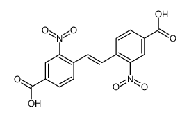 2,2′-二硝基-4,4′-二苯乙烯二羧酸结构式