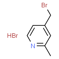 4-(溴甲基)-2-甲基吡啶氢溴酸盐结构式