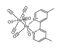 (CO)5ReRe(CO)3(bpy') Structure