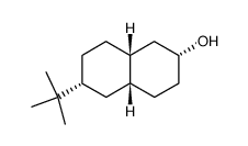 cis-6-tert.-Butyl-cis,cis-decalol-2 Structure