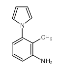 2-甲基-3-(1H-吡咯-1-基)苯胺结构式