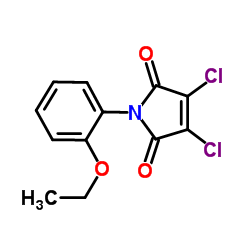 3,4-Dichloro-1-(2-ethoxyphenyl)-1H-pyrrole-2,5-dione Structure