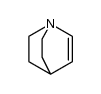 1-azabicyclo[2.2.2]oct-2-ene结构式