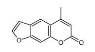 5-methylfuro[3,2-g]chromen-7-one结构式