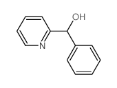 苯基(吡啶-2-基)甲醇结构式