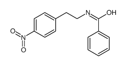 N-[2-(4-nitrophenyl)ethyl]benzamide结构式