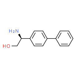(S)-2-([1, 1'-联苯]-4-基)-2-氨基乙-1-醇结构式