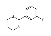 2-(3-fluorophenyl)-1,3-dithiane Structure