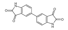 5-(2,3-dioxo-1H-indol-5-yl)-1H-indole-2,3-dione Structure