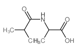 Alanine, N-(2-methyl-1-oxopropyl)- (9CI)结构式