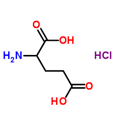 DL-谷氨酸盐酸盐结构式