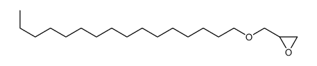 2-[(Hexadecyloxy)methyl]oxirane Structure