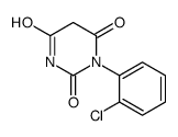 1-(2-chlorophenyl)-1,3-diazinane-2,4,6-trione结构式