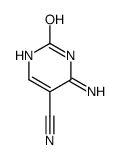 4-氨基-2-羟基嘧啶-5-腈结构式