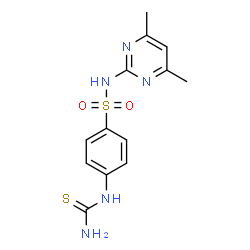 N-(4,6-DIMETHYLPYRIMIDIN-2-YL)-4-THIOUREIDOBENZENESULFONAMIDE picture