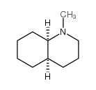 cis-decahydro-1-methylquinoline Structure