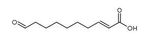 (E)-9-formylnon-2-enoic acid结构式