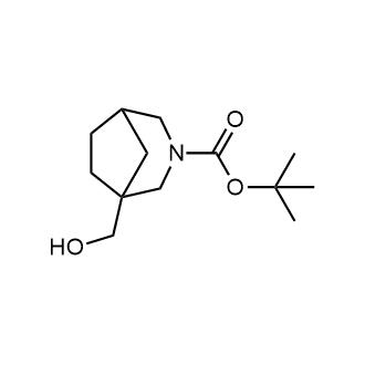 tert-Butyl 1-(hydroxymethyl)-3-azabicyclo[3.2.1]octane-3-carboxylate Structure