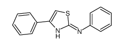 PHENYL-(4-PHENYL-THIAZOL-2-YL)-AMINE structure