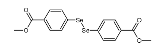 bis[4-(methoxycarbonyl)phenyl]diselenide结构式
