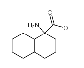 1-Naphthalenecarboxylicacid, 1-aminodecahydro- Structure