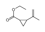 ethyl 2-prop-1-en-2-ylcyclopropane-1-carboxylate Structure