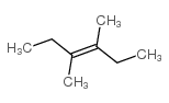 3,4-dimethyl-3-hexene Structure