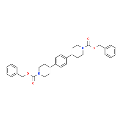 dibenzyl 4,4'-(1,4-phenylene)dipiperidine-1-carboxylate picture