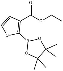 3-(Ethoxycarbonyl)furan-2-boronic acid pinacol ester Structure