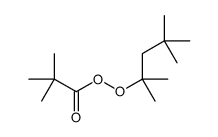 2,2-二甲基丙烷过氧酸-1,1,3,3,-四甲基丁酯结构式